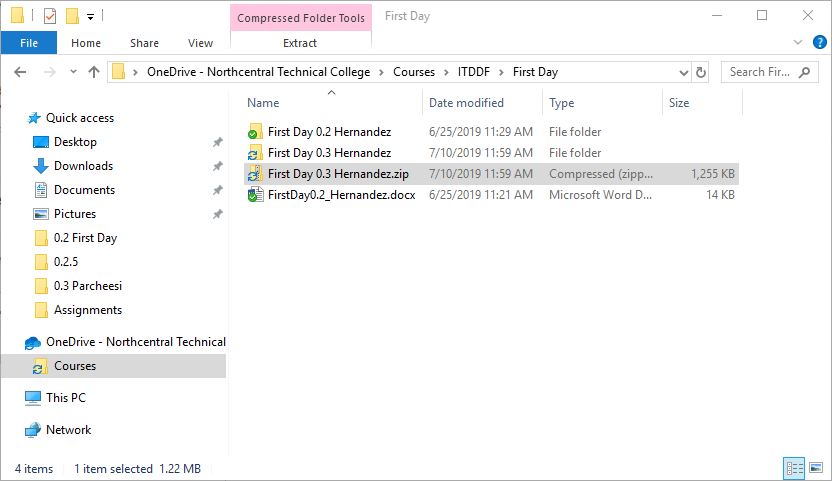 0.3 First Day 4 Snip ZipFolder
